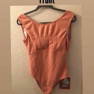 Peach One Piece bathing suit